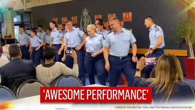 Video: New Zealand cops dance to 'Kala Chashma' on Diwali, netizens 'can't keep calm' New Zealand