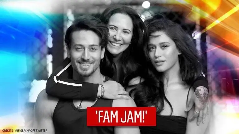 Tiger Shroff calls mother Ayesha 'best' as he shares family picture, Disha Patani reacts Tiger Shroff