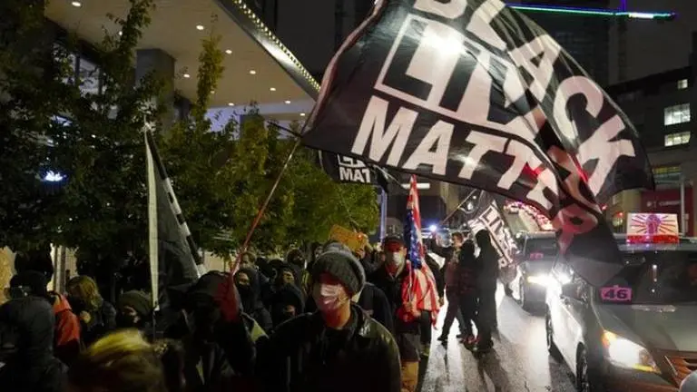 Protesters gather near White House, no wide unrest seen