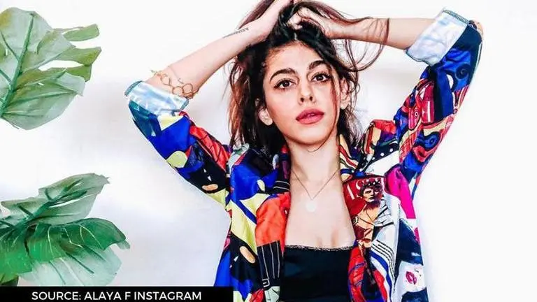 Alaya F flaunts her toned body sitting on a yacht as she enjoys her stay in Dubai Alaya F