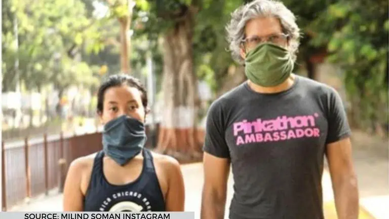 Milind Soman is delighted to workout on the streets again; See pic milind soman