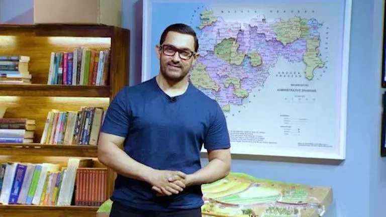 Aamir Khan praises Paani Foundation for their 'green achievement' for growing 200 saplings Aamir Khan praises Paani Foundation for their 'green achievement' for growing 200 saplings