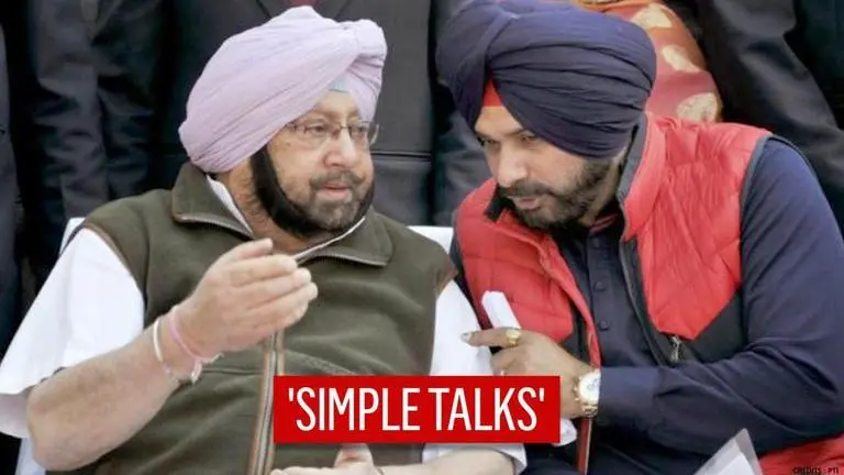 Punjab CM Amarinder Singh reconciles with Navjot Sidhu; says 'had simple talks on cricket' Punjab