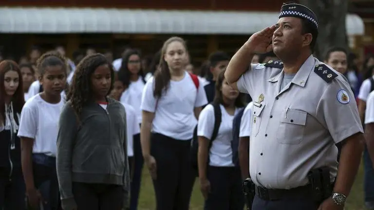 Students in Brazil return to school in pilot program