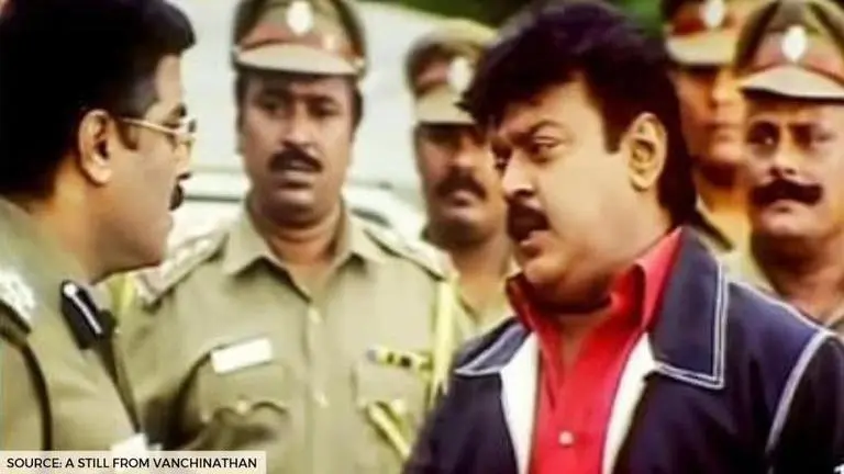 'Vanchinathan' movie cast: All about Vijayakanth, Sakshi Shivanand, Prakash Raj starrer vanchinathan movie cast