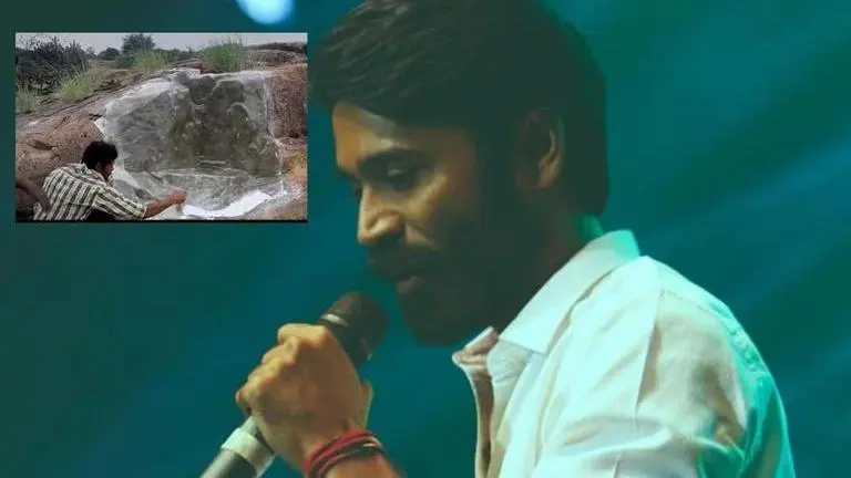Dhanush's fans ecstatic after he releases a BTS video from his new movie 'Karnan' dhanush