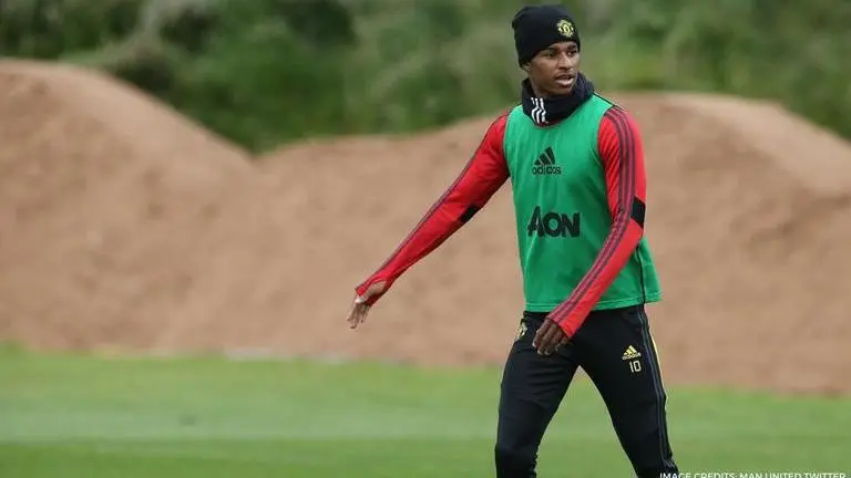 Manchester United striker Marcus Rashford becomes kids’ PE teacher for a day amid lockdown Manchester United