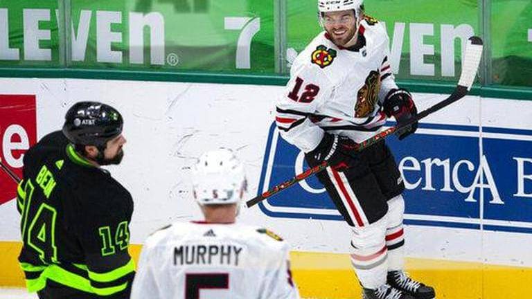 Alex DeBrincat scores in OT and Blackhawks beat Stars 2-1- Republic World