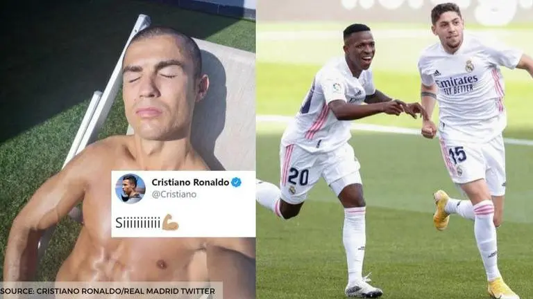 Cristiano Ronaldo reacts to former club Real Madrid's spectacular El Clasico win Cristiano Ronaldo