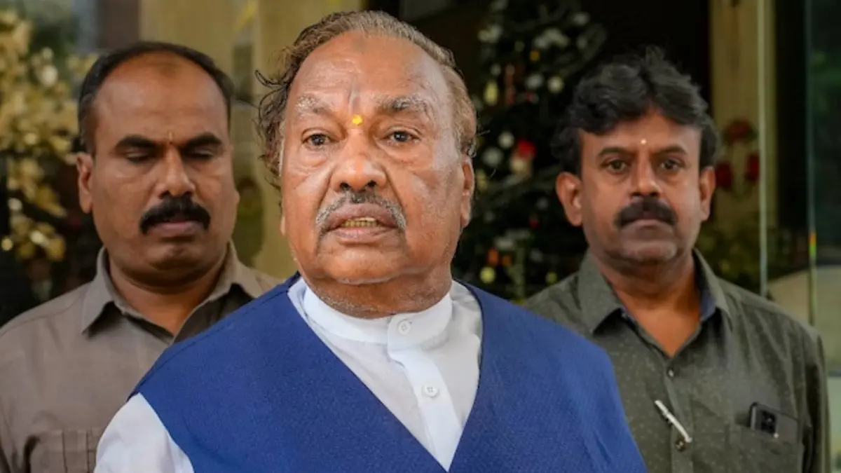 BJP Expels KS Eshwarappa