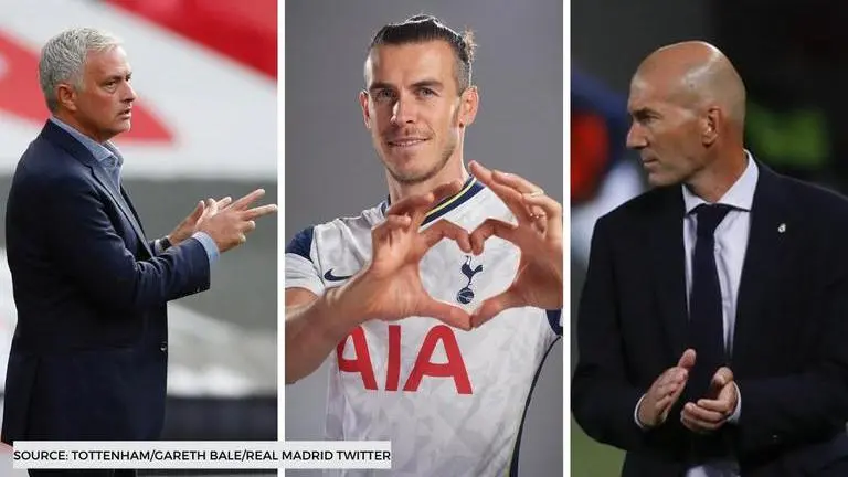 Mourinho takes a cheeky dig at Zidane over Bale's move to Tottenham from Real Madrid mourinho