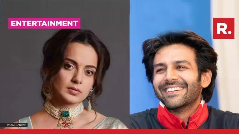 Kangana Ranaut heaps praise on Kartik Aaryan, calls him 'self-made actor' Kangana Ranaut