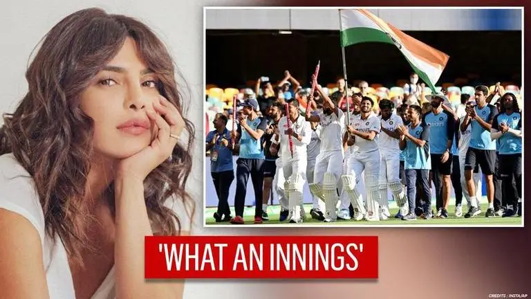 'Incredible victory': Priyanka Chopra hails team India's epic win against Australia ‘Incredible victory’: Priyanka Chopra hails team India’s historic win against Australia