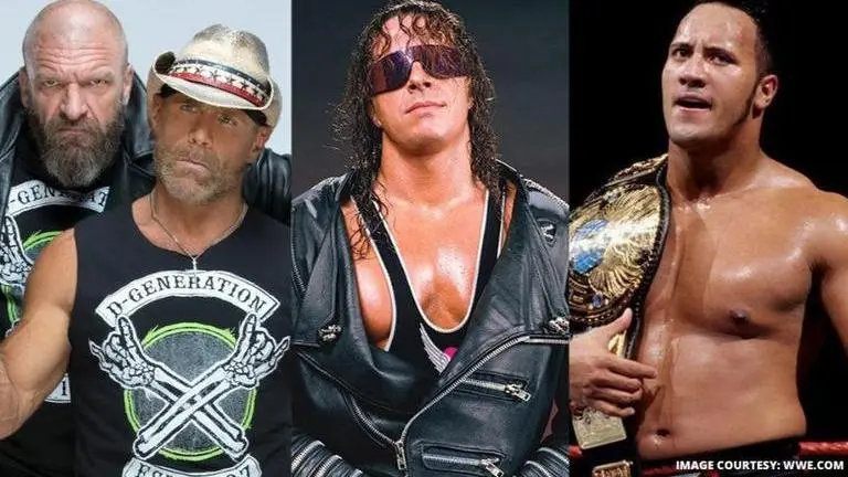 Bret Hart reveals The Rock used to get bullied by Shawn Michaels and Triple H in the 1990s bret hart