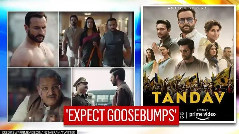 'Tandav' trailer out: Saif Ali Khan nails ‘Chanakya-like’ character in political thriller 'Tandav' trailer: Saif Ali Khan indulges into murky politics in power-hunger drama