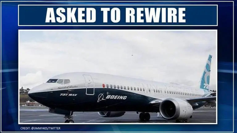 US regulators want Boeing to rewire all 737 MAX aircraft before clearing them US: Regulators want Boeing to rewire 737 MAX Jets before clearing them