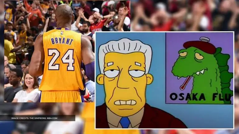 simpsons predict kobe bryant helicopter crash episode