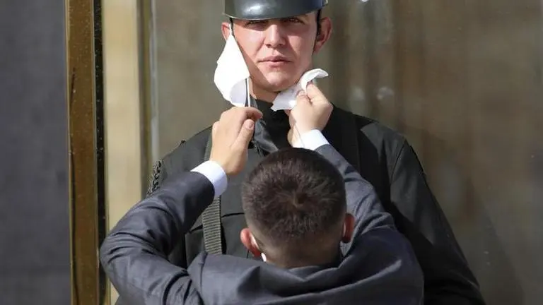 Turkey reports downward trend in virus deaths, infections Turkey reports downward trend in virus deaths, infections