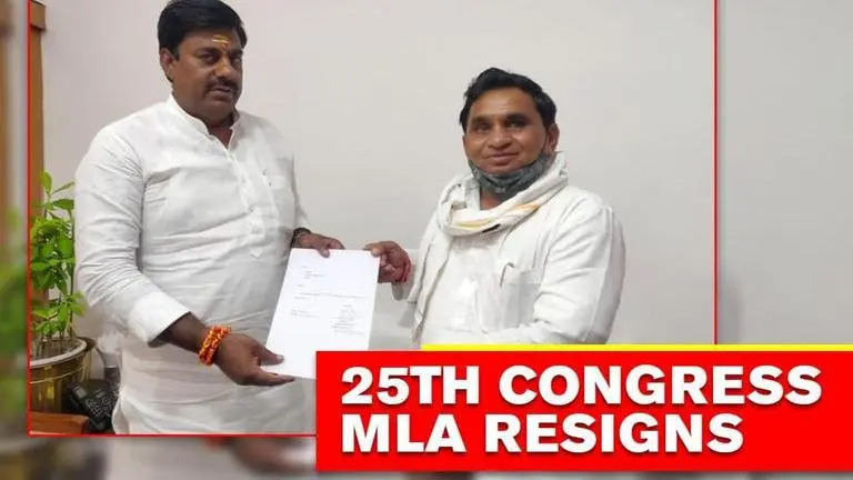 Congress MLA Narayan Patel resigns from Madhya Pradesh Assembly; 27 seats lie vacant Madhya Pradesh