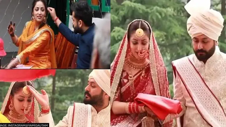Yami Gautam, Aditya Dhar mark 1st wedding anniversary with adorable video from their D-day Yami Gautam, Aditya dhar