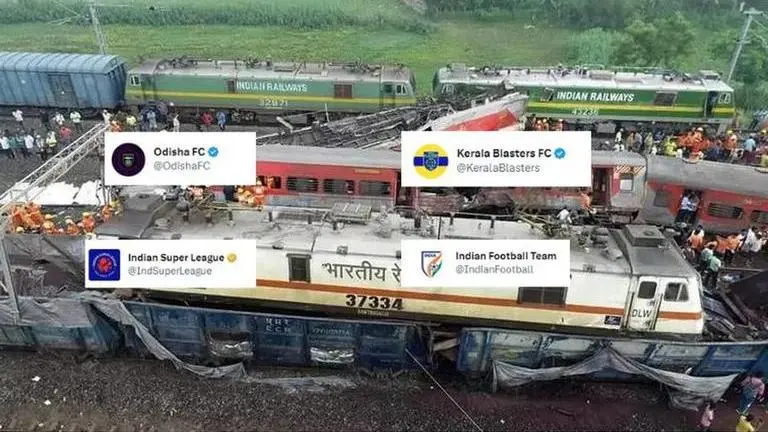 India Football team & other FC's share condolences after Odisha's triple train mishap Indian Football