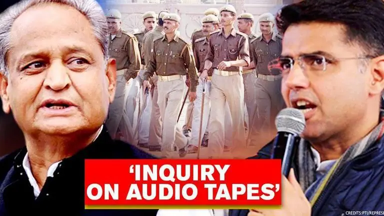 Rajasthan Police form special team to probe 'leaked tapes' as political mess gets murkier Rajasthan