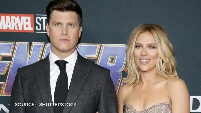 Check Scarlett Johansson & Colin Jost’s total net worth as the two exchange wedding vows Scarlet Johannson and Colin Jost's net worth