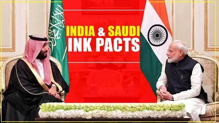 India, Saudi Arabia ink several pacts as PM Modi meets top leaders PM Modi