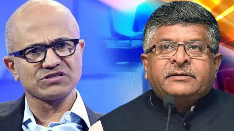 Ravi Shankar Prasad calls Satya Nadella Pride of India as Microsoft names him new Chairman Ravi Shankar Prasad