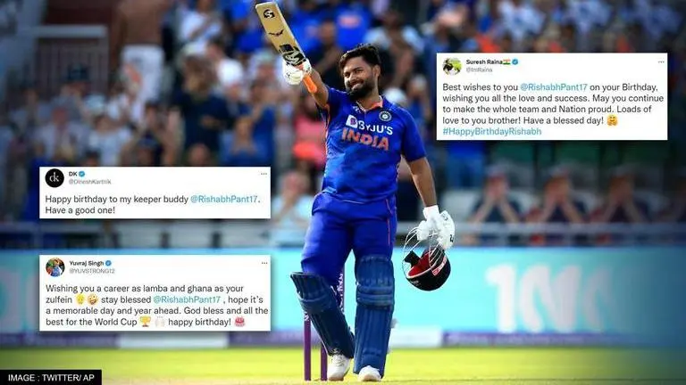 Rishabh Pant birthday: Cricket fraternity comes up with hilarious wishes for India star Rishabh Pant birthday
