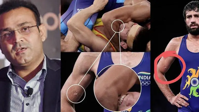 Tokyo Olympics: Sehwag slams Nurislam Sanayev's 'disgraceful' act in semis Vs Ravi Kumar Tokyo Olympics, Virender Sehwag