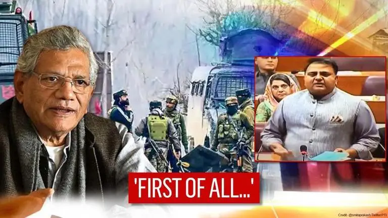 Sitaram Yechury reacts to Pakistan's Pulwama admission; has queries for Indian government Sitaram Yechury