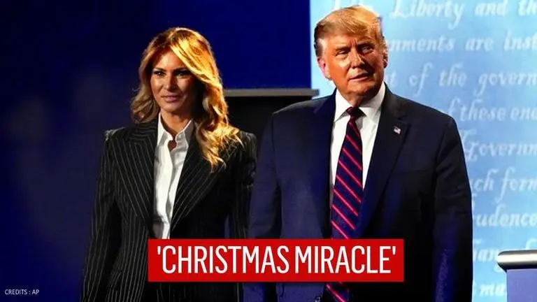 Trump and Melania release Christmas message, hail COVID-19 vaccine as 'miracle' Trump wishes Americans on Christmas, hails COVID-19 vaccine as 'miracle'