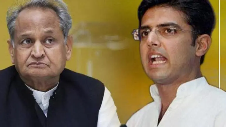 Raj CM Ashok Gehlot plays down law-&-order statement by Sachin Pilot Ashok Gehlot