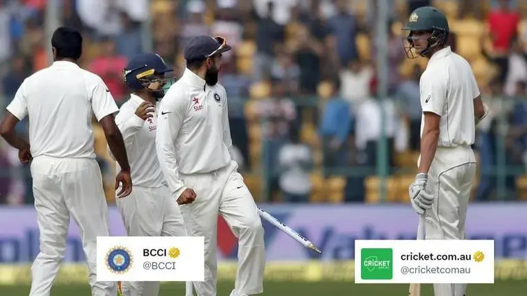 After Cricket Australia's 'all out for 36' post, BCCI hits back ahead of IND vs AUS series Virat Kohli and Cheteswar Pujara during India's practice session
