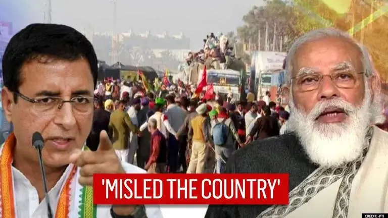 Congress accuses PM Modi of conspiring to snatch the livelihood of '62 crore farmers' Congress