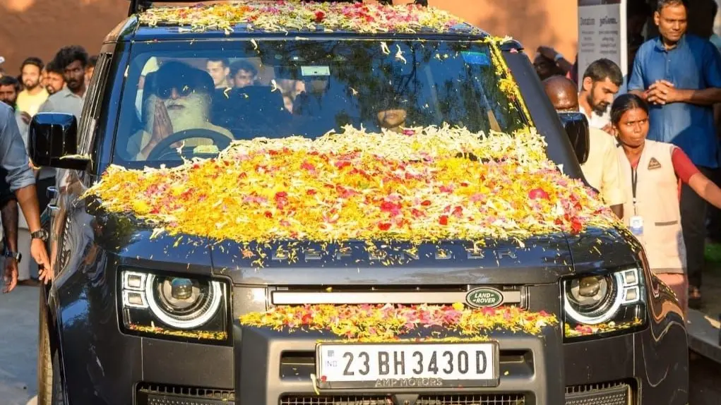 Sadhguru Accorded Rousing Welcome In Coimbatore Post Brain Surgery
