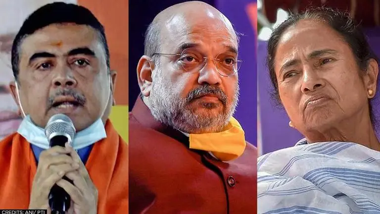 Suvendu Adhikari alleges 'post-poll violence still going on in Bengal'; meets HM Amit Shah Suvendu Adhikari