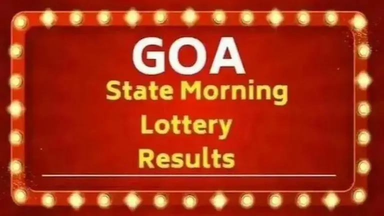 Goa Lottery Result Latest Updates: Morning Results October 9 goa lottery