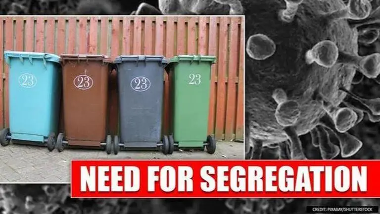 COVID-19: Experts suggest segregation of garbage as important step to contain spread COVID-19