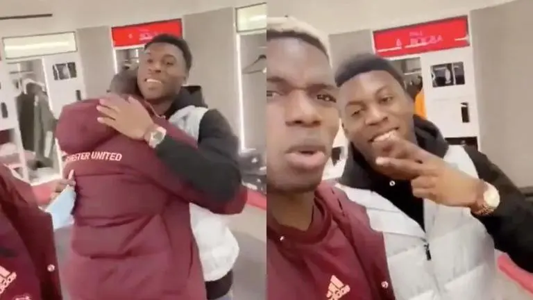 Paul Pogba, Eric Bailly bid Fosu Mensah emotional farewell ahead of Bayer Leverkusen move Paul Pogba