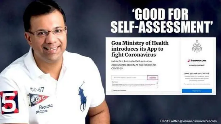 Goa government launches app for primary testing of COVID-19 from home Goa