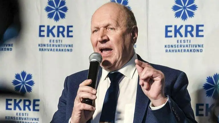 Estonia's far-right minister resigns over Biden remarks