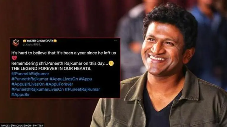 Puneeth Rajkumar's first death anniversary: Fans get emotional, remember 'dearest Appu' Puneeth Rajkumar