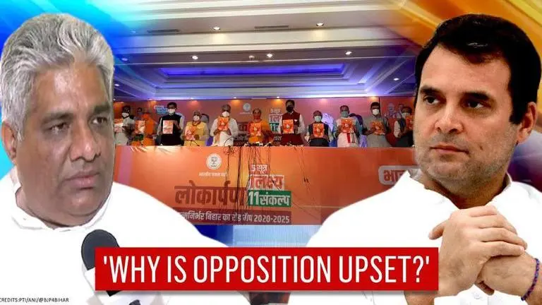 BJP defends free vaccine promise in Bihar manifesto, cites importance of public health Bihar elections