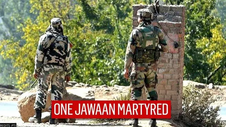 Army jawan martyred, 2 civilians injured as Pak violates ceasefire 5 times in 12 hours Indian Army