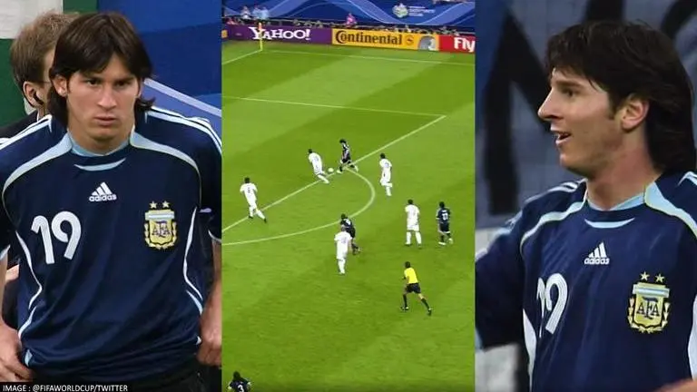 WATCH: How Lionel Messi announced himself to the world in his first World Cup match Lionel Messi