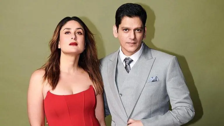 Kareena Kapoor, Vijay Varma's casting in Janne Jaan is result of luck: Sujoy Ghosh A file photo of Kareena Kapoor and Vijay Varma | Image: @vijayvarma/Instagram