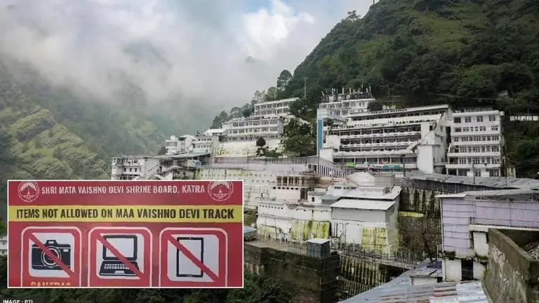 Vaishno Devi Shrine Board introduces blanket ban on cameras, laptops & tabs during yatra Mata Vaishno Devi Shrine board