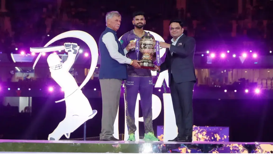 Shreyas Iyer, Jay Shah, Roger Binny